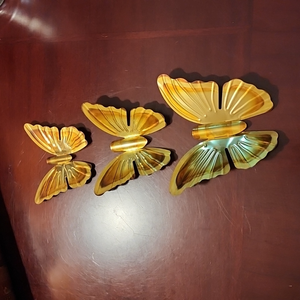MCM Brass Butterflies (3)